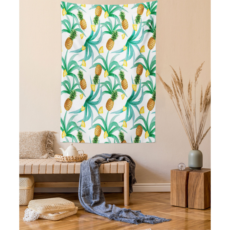 Botany Inspired Fruits Tapestry