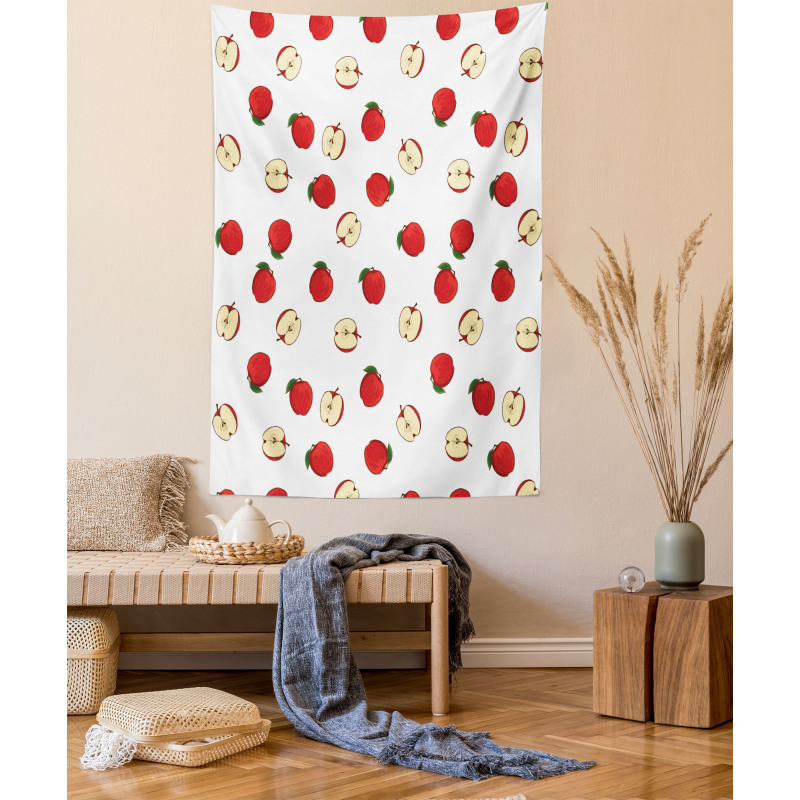 Vibrant Fruit Slices Tapestry