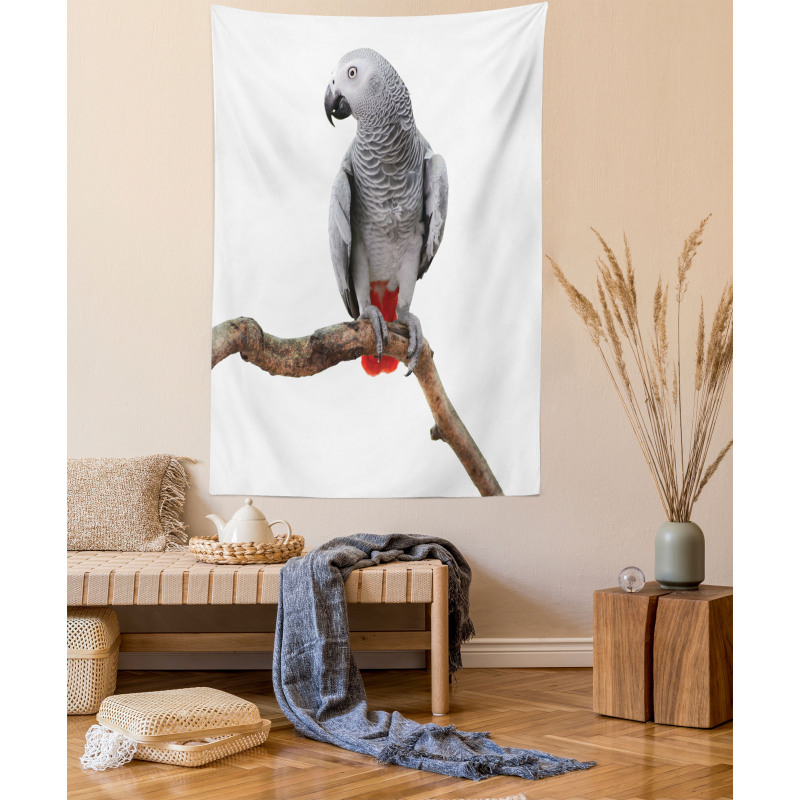 Parrot on a Branch Tapestry