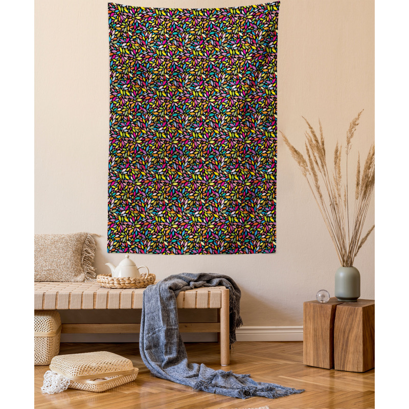 Abstract Petals Floral Tapestry