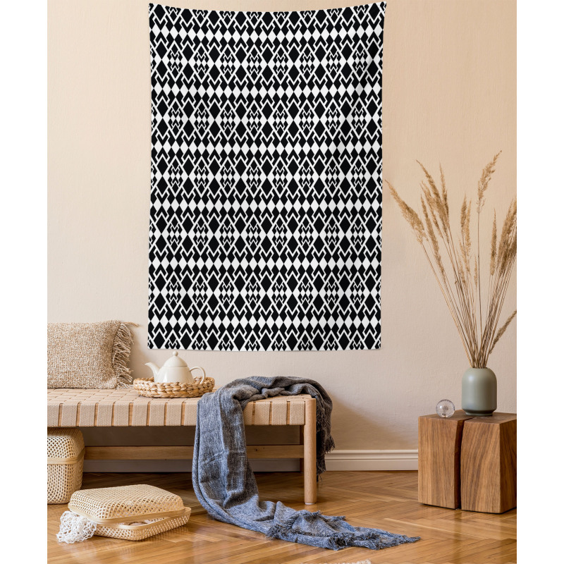 Triangle Shapes Geometric Tapestry