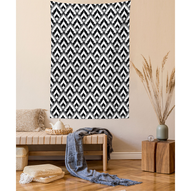 Chevron Lines Tapestry