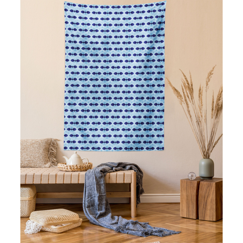 Nautical Animal Pattern Tapestry