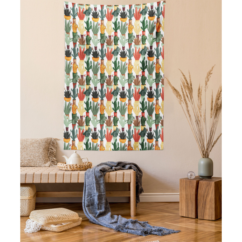 Mexican Succulent Plant Tapestry