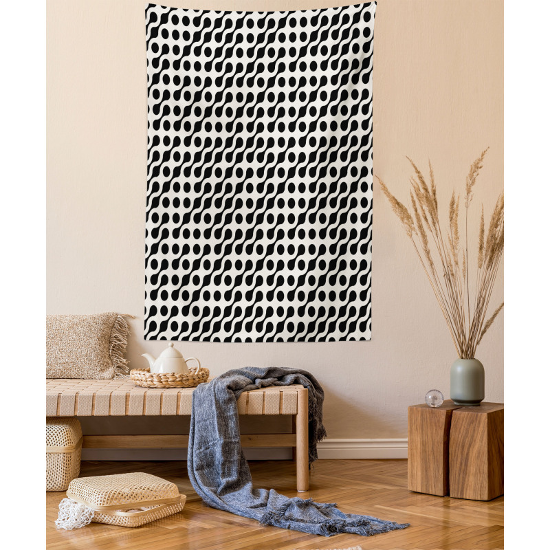 Rounded Circles Tapestry