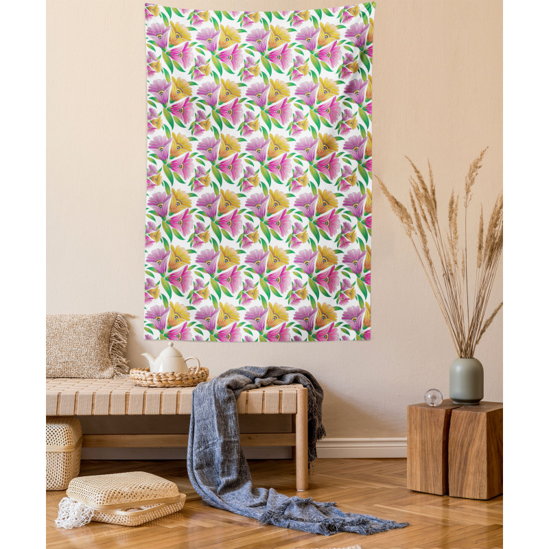 Fresh Spring Leaves Tapestry