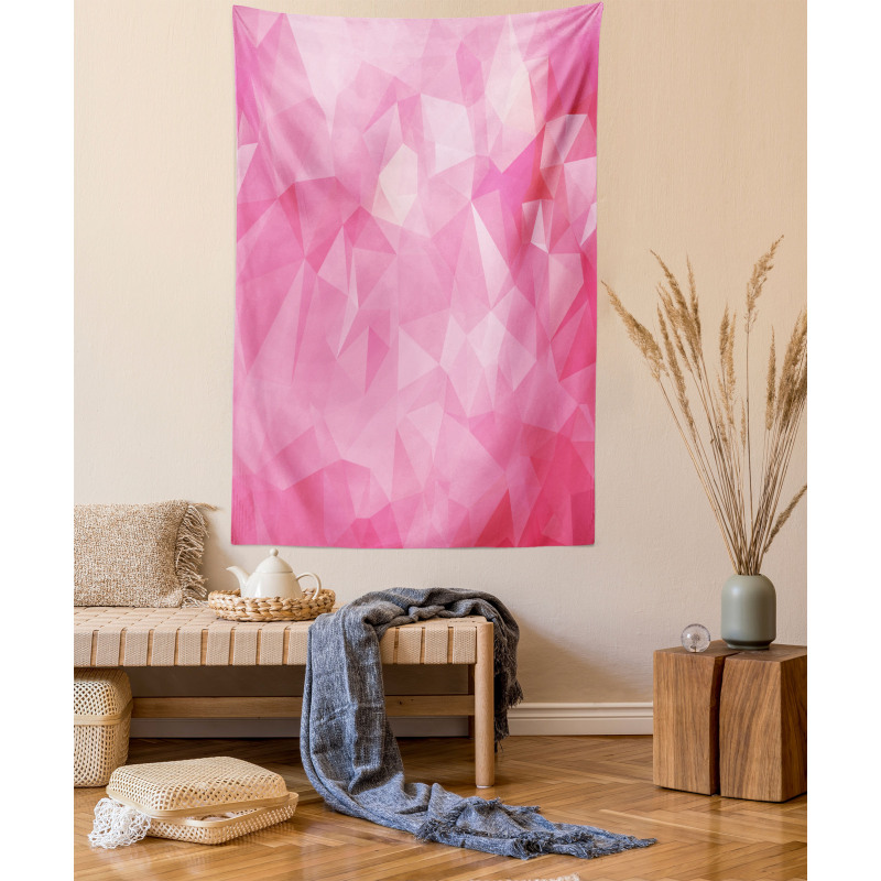 Abstract Polygonal Fractal Tapestry