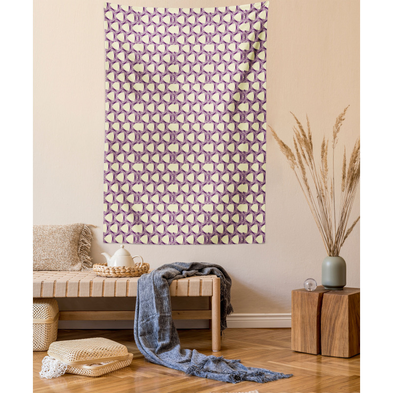 Graphic Tile Triangle Tapestry