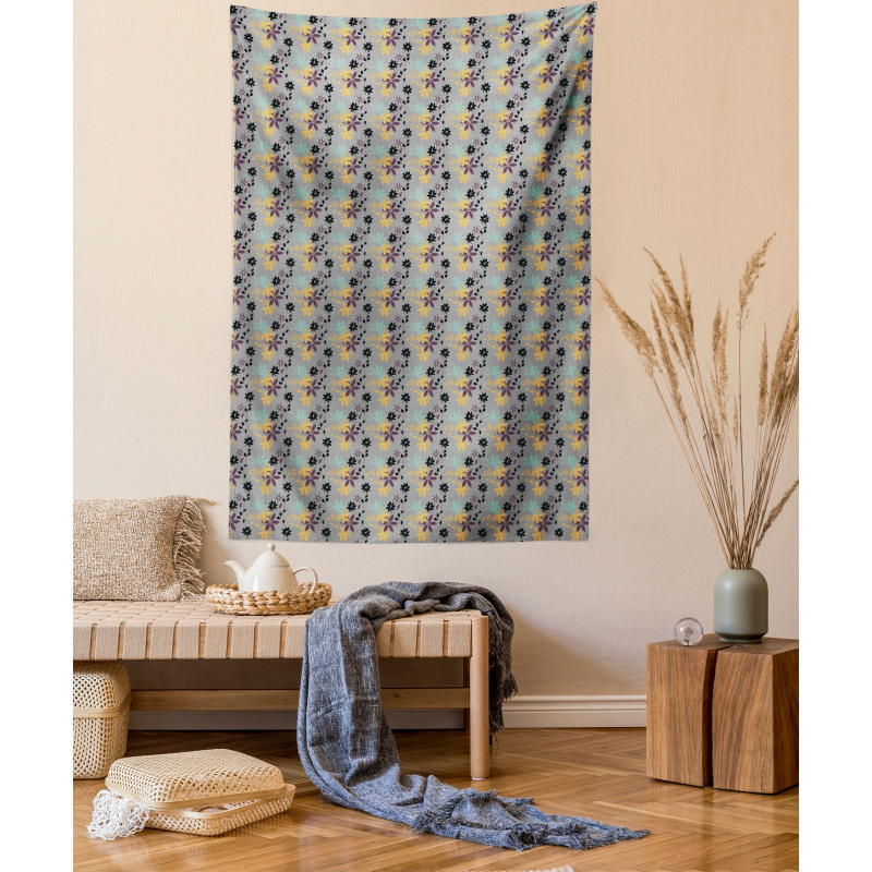 Flower Petals Tapestry