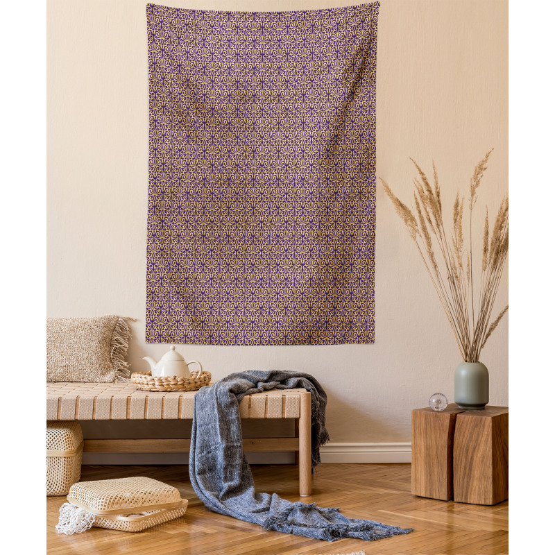 Damask Old Vine Motifs Tapestry