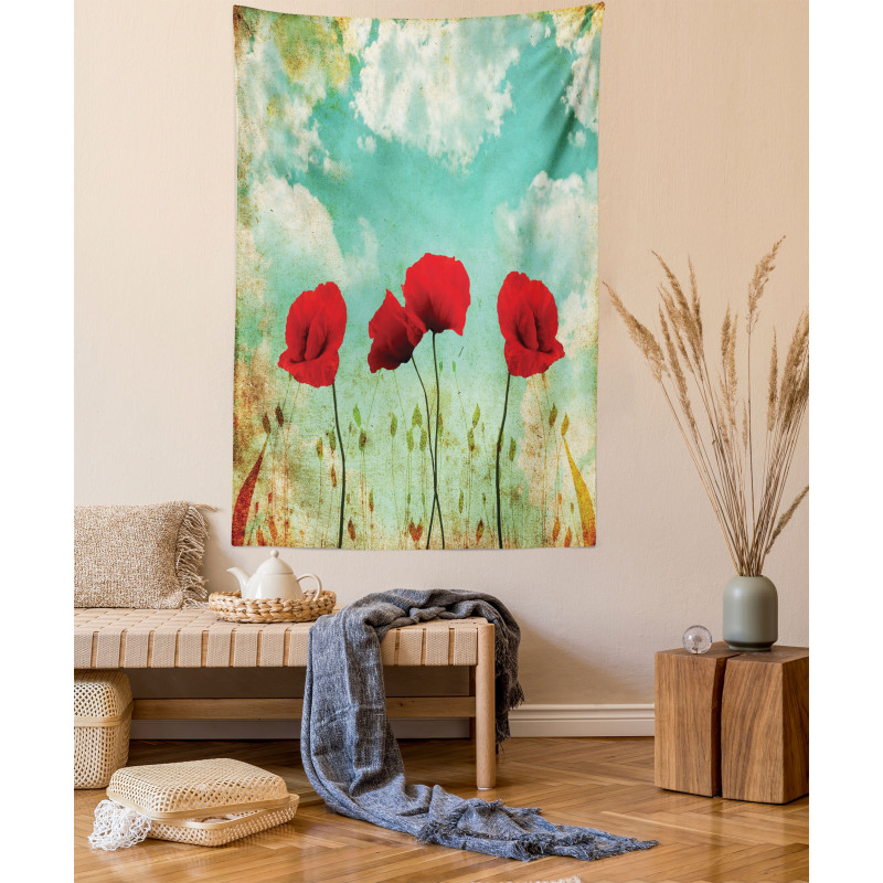 Flowers Spring Season Tapestry