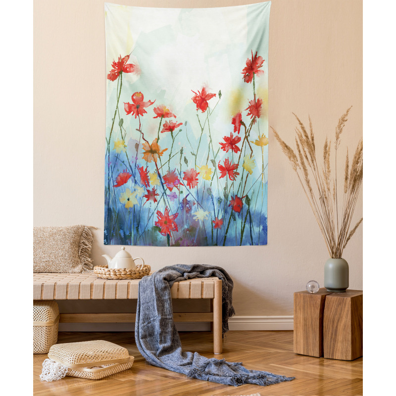 Composition of Plants Tapestry