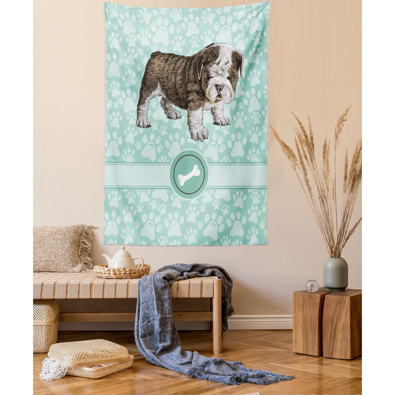 Detailed Pet Animal Tapestry