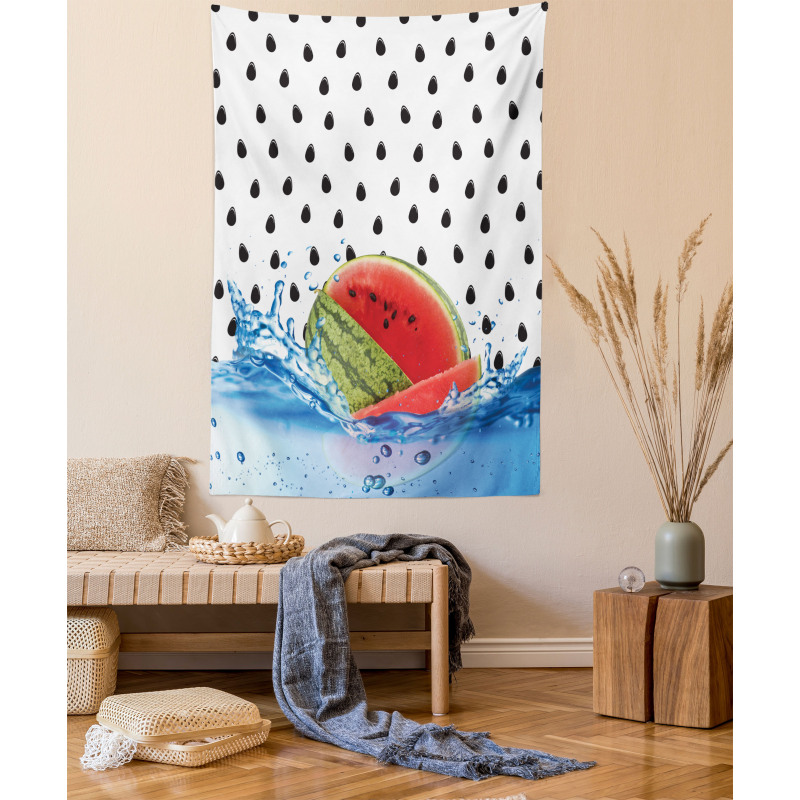 Fruit Seeds on Water Tapestry