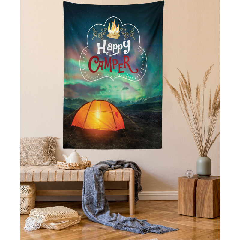 Aurora Borealis Tent Tapestry