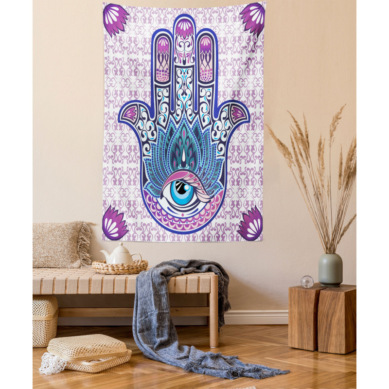 Oriental Mehndi Hand Tapestry