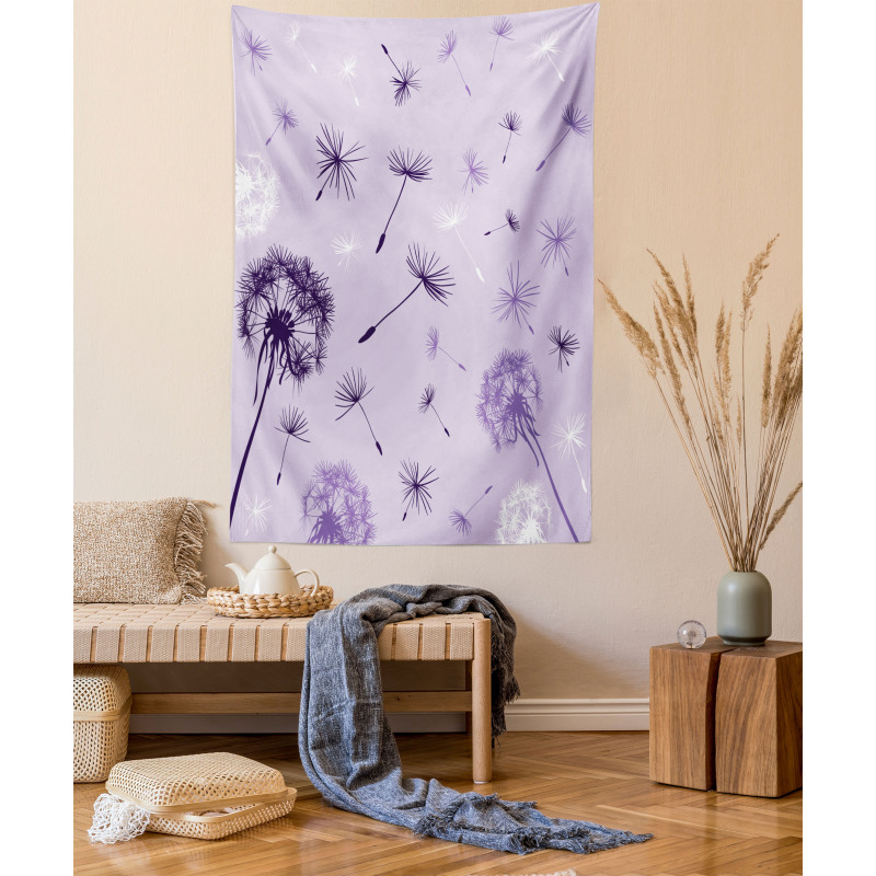 Botany Purple Tone Tapestry