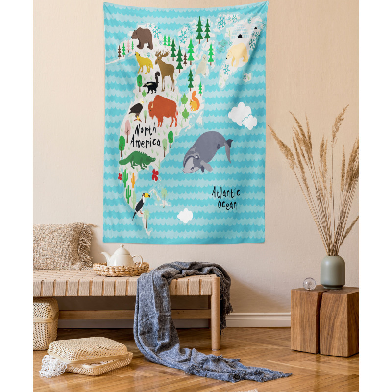 Indigenous Animals Tapestry