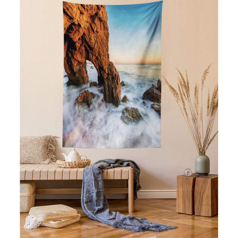 Majestic Sea Cliff Ocean Tapestry