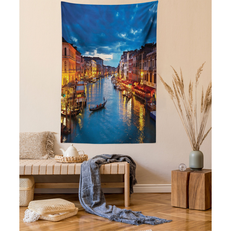 View on Grand Canal Rialto Tapestry