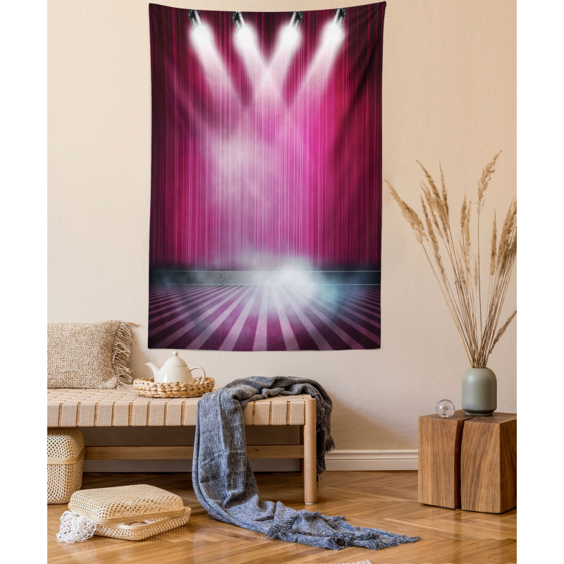 Stage Drapes Curtains Image Tapestry