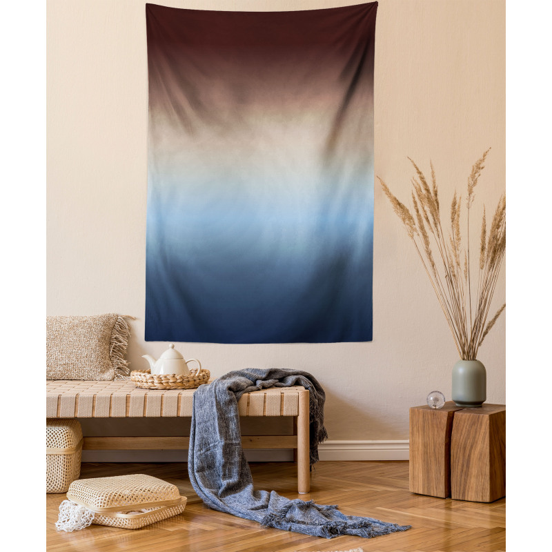 Gradual Color Change Modern Tapestry