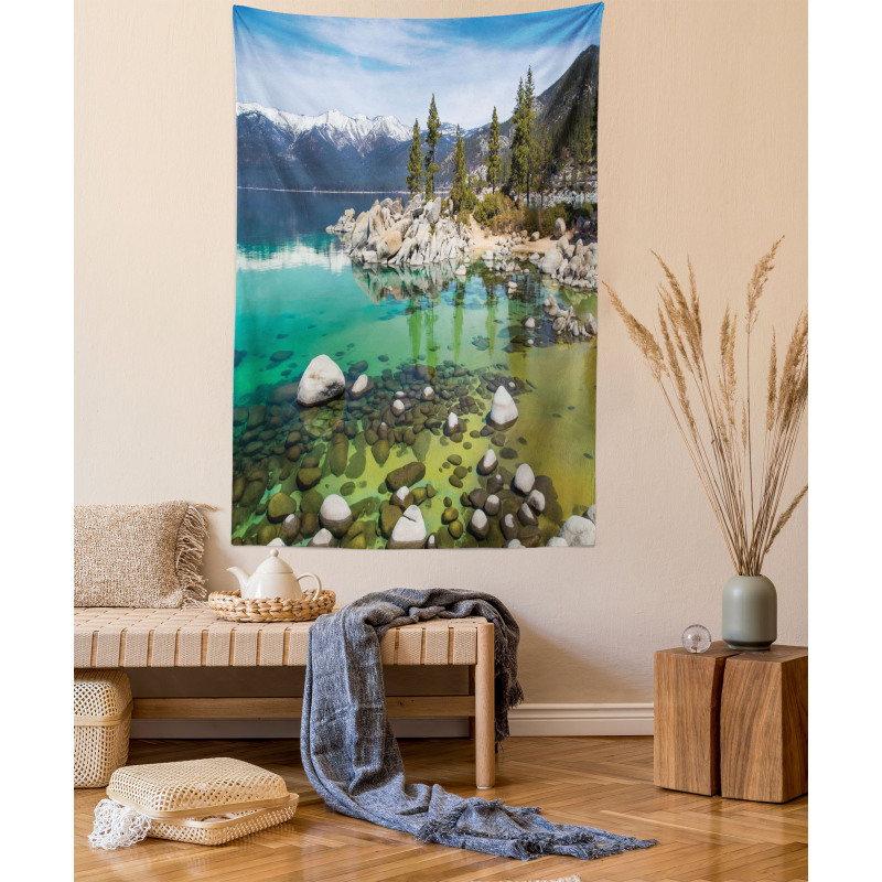 Sierra Nevada Lake Photo Tapestry
