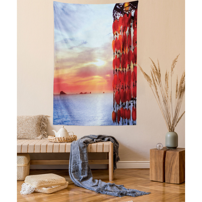 Dreamcatcher Ibiza Sunset Tapestry