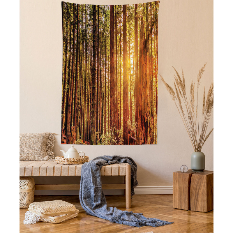 Redwoods Forestry Tapestry