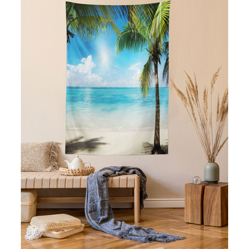 Coconut Shadows Tapestry