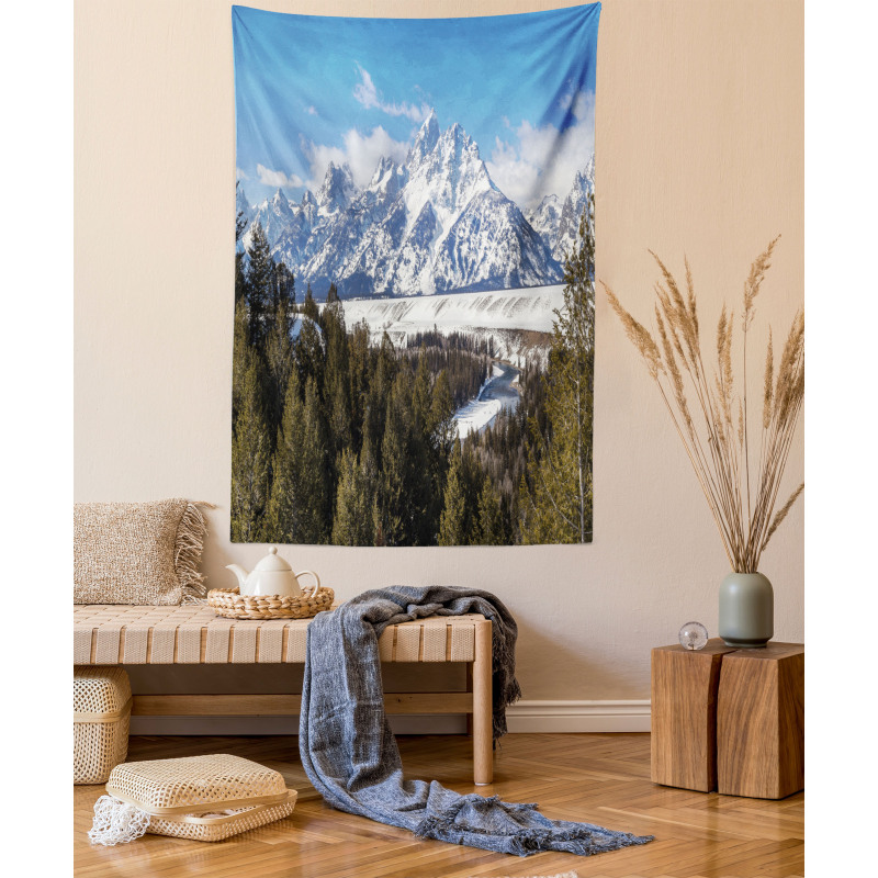 Magnificent Grand Teton Tapestry