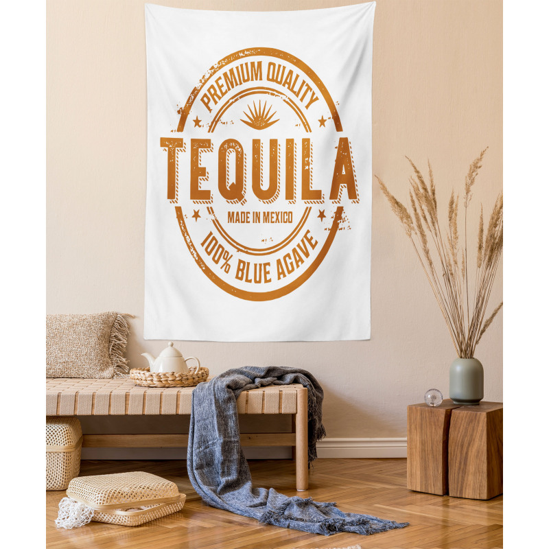 Mexican Drink Retro Stamp Tapestry