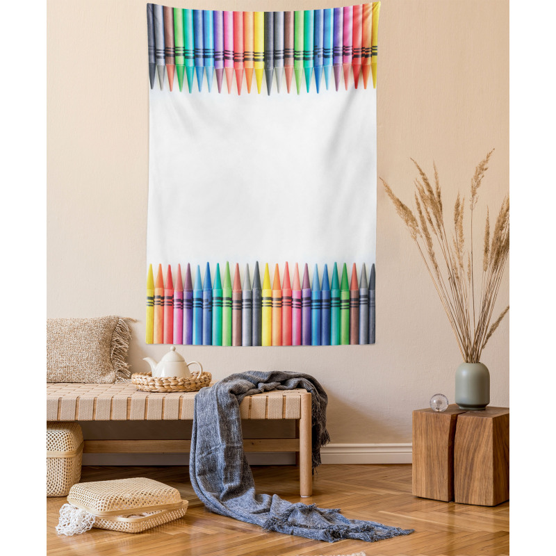 Straight Border Paint Crafts Tapestry