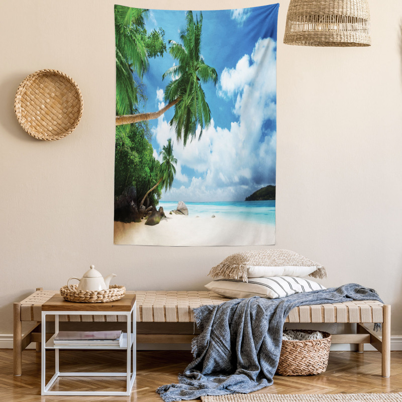 Mahe Island in Seychelles Tapestry