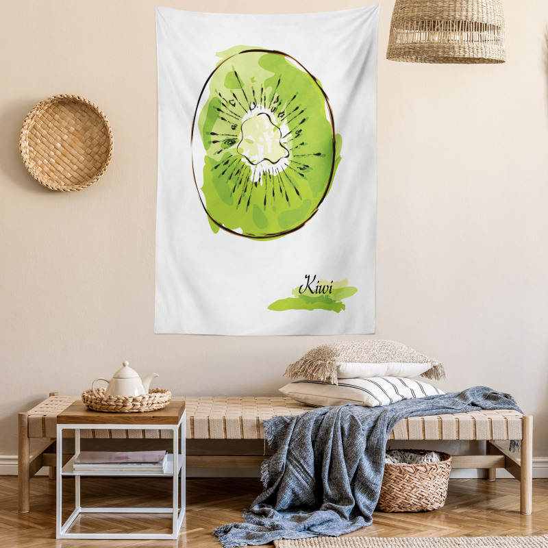 Halved Fruit Design Tapestry