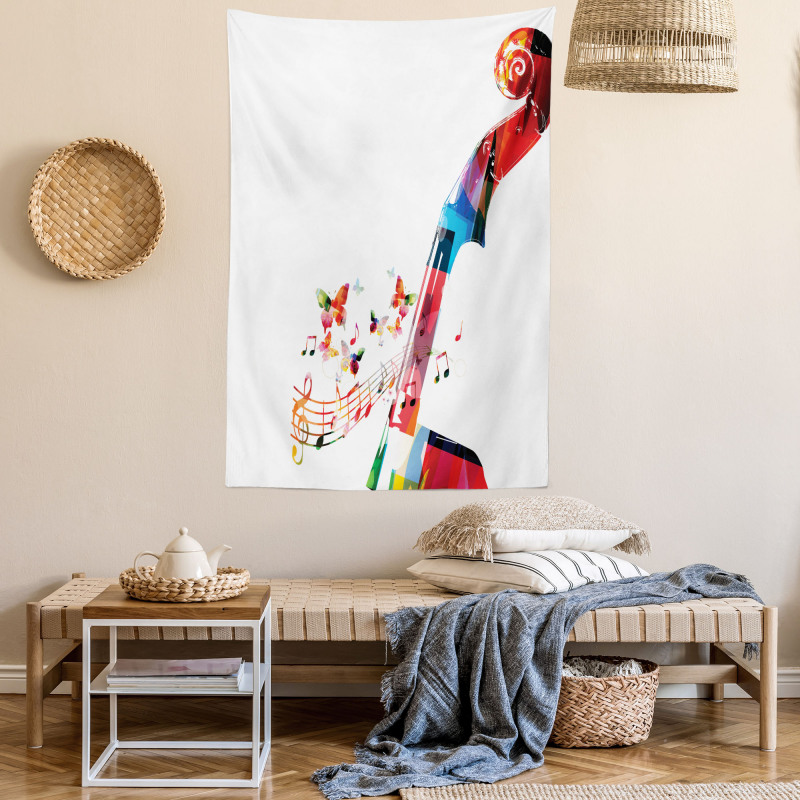 Creative Abstract Pegbox Art Tapestry