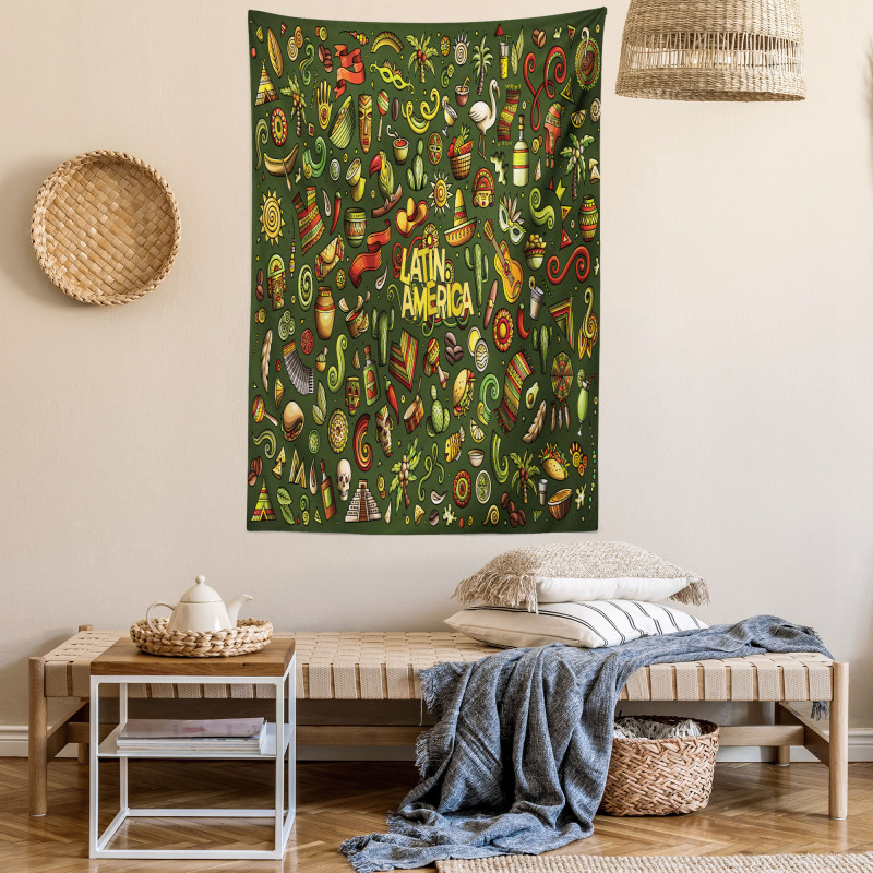 Latin America Objects Art Tapestry