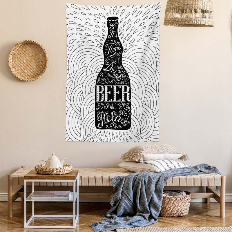 It's Time to Drink Beer Tapestry
