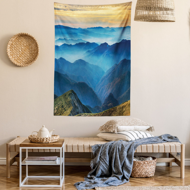 Blue Mountain Ridges Tapestry