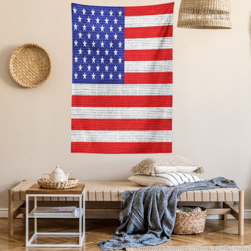 American Freedom Theme Tapestry