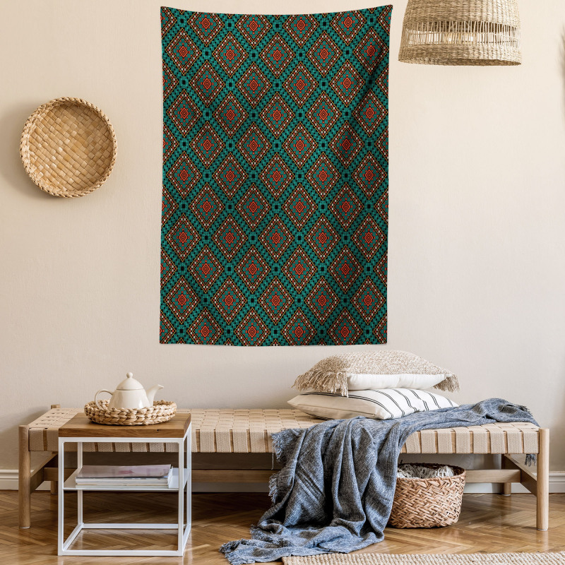 Retro Shape Tapestry