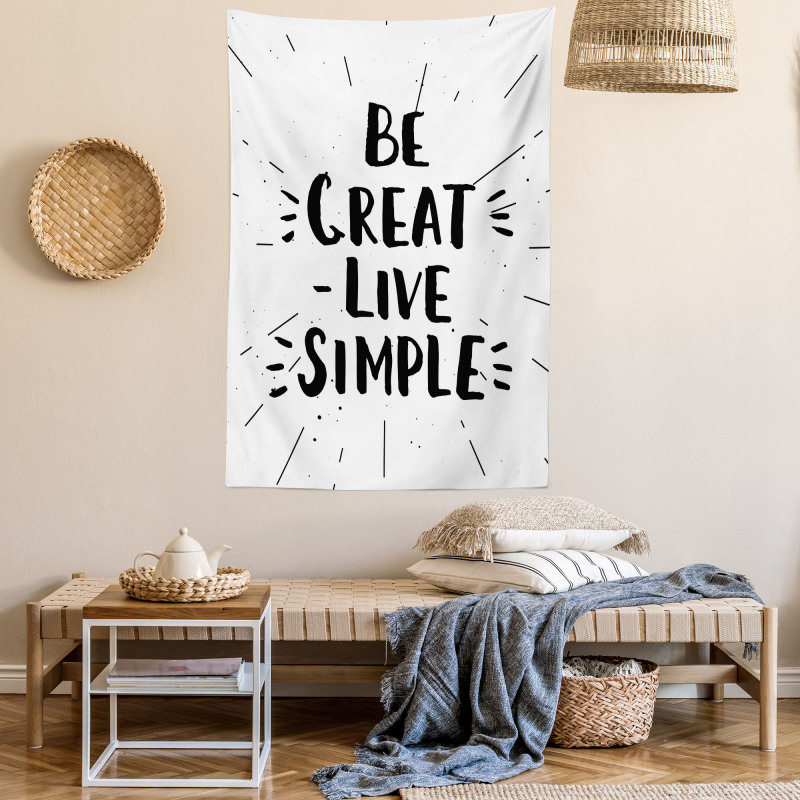 Creative Be Live Simple Tapestry