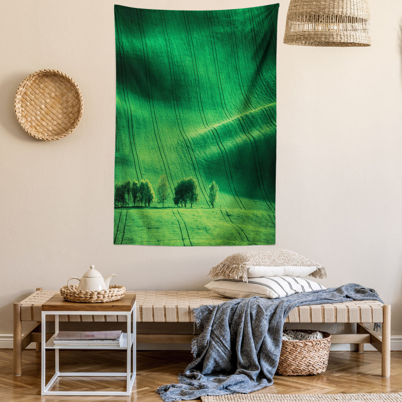 Meadow Fields Hills Tapestry