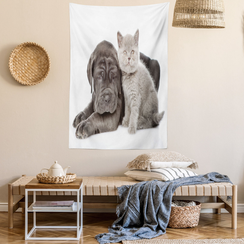 Lazy Neapolitan Mastiff Tapestry