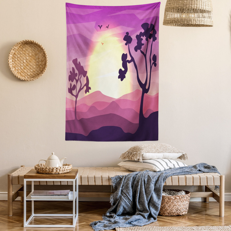 Gradient Landscape Tapestry