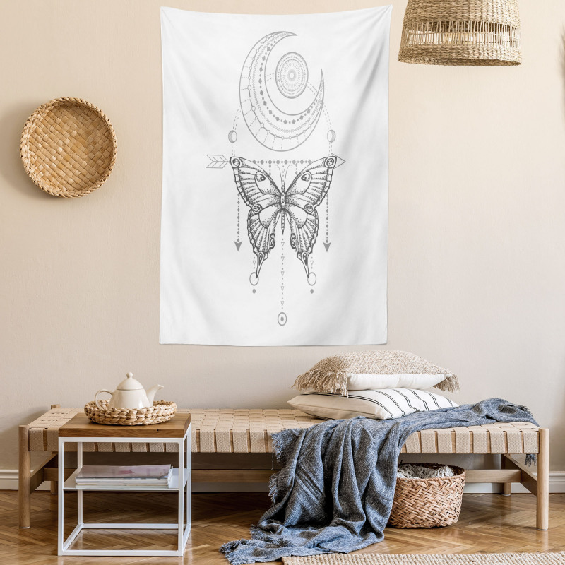 Mystic Dreamcatcher Art Tapestry