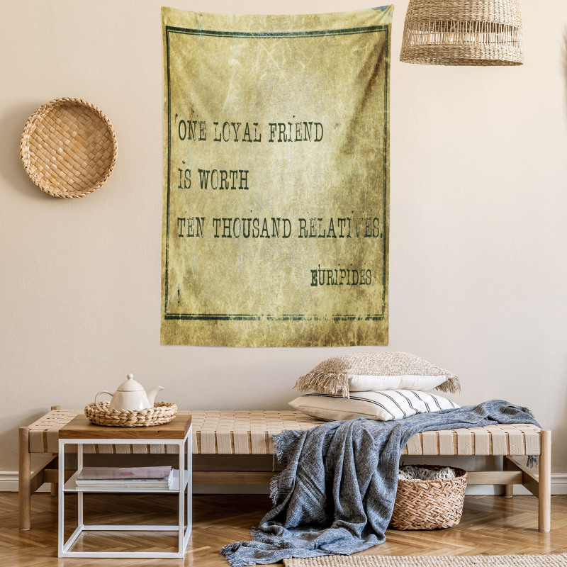 Euripides Sayings Art Tapestry