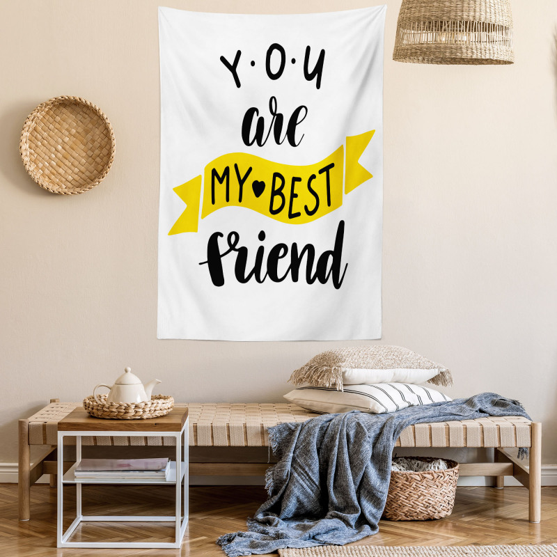 Buddy Motivation Art Tapestry