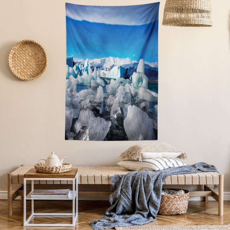 Glacier Elements Lagoon Tapestry