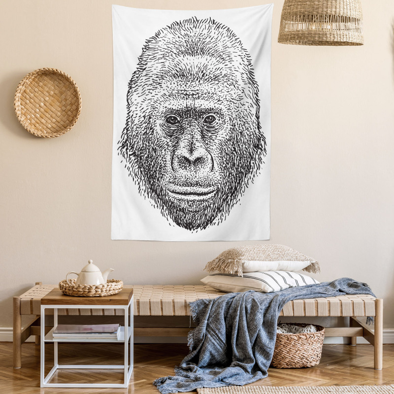 Wild Animal Portrait Tapestry